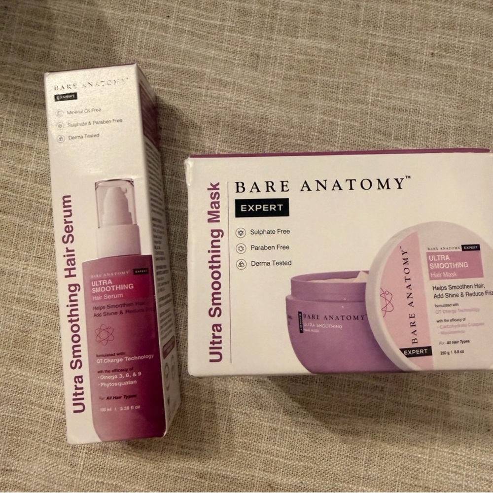 Ultra Smoothing Hair Mask & Serum 2 pcs